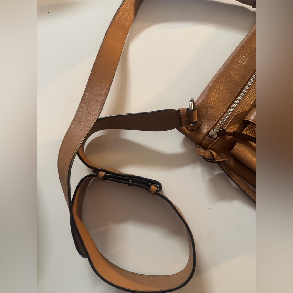 Radley London Brown Leather Crossbody Bag - Picture 5 of 12